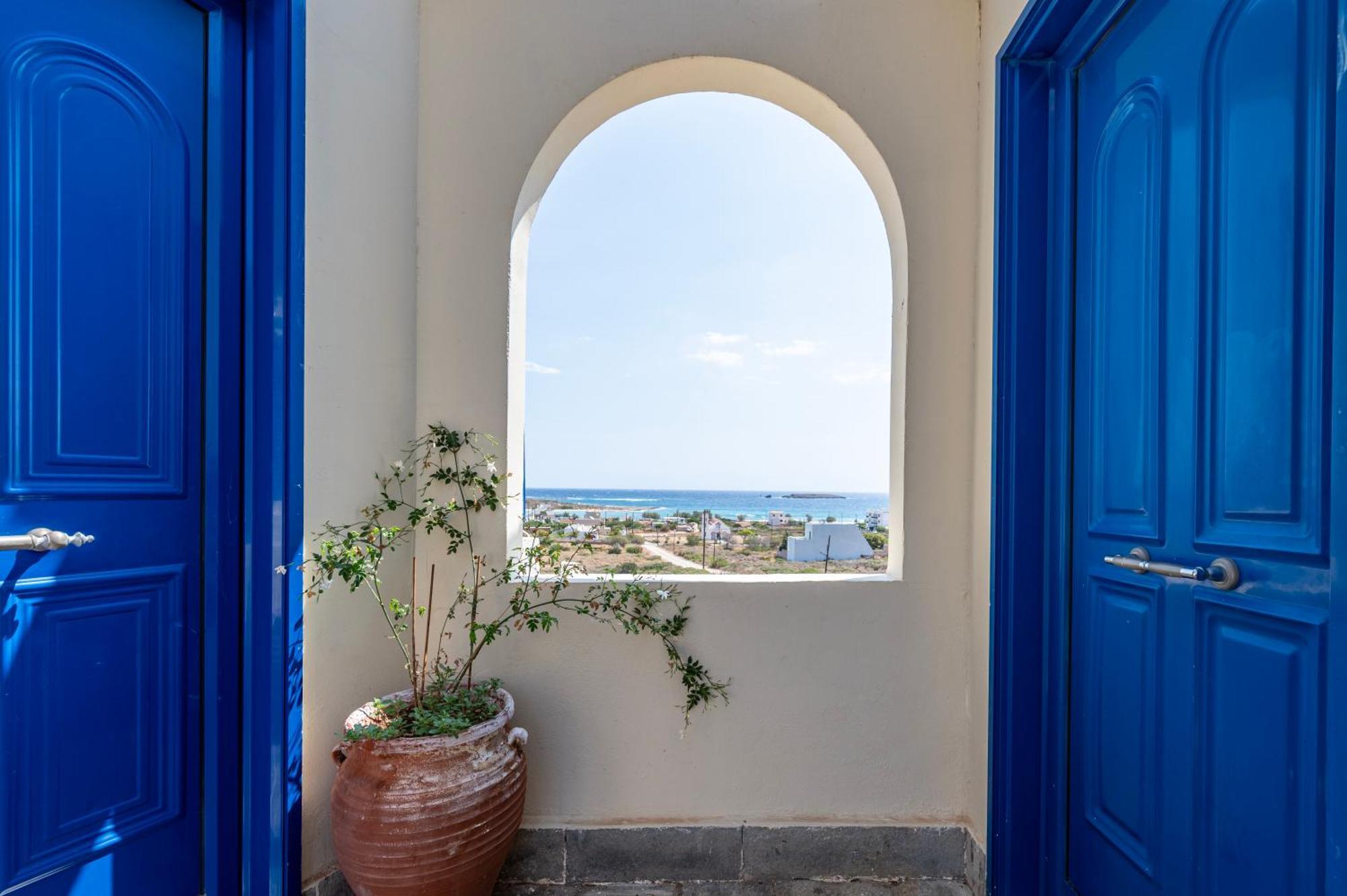 Agnadi Blue Apartments Diakófti Kültér fotó